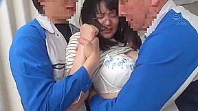 KBB327-Big Tits Babe with Glasses Gets Molested an Fucked