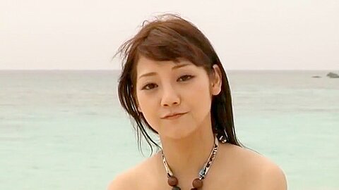 Horny Japanese model Rei Mizuna in Exotic teens 18+, Beach JAV clip